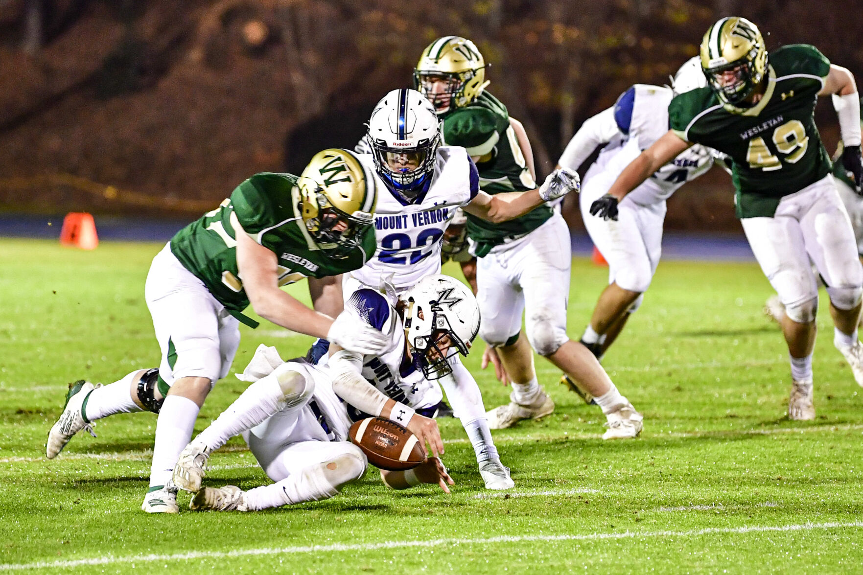 Mount Vernon Mustangs at Wesleyan Wolves 11/20/2020